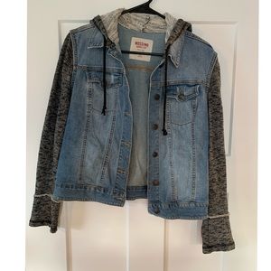 Hooded Jean Jacket